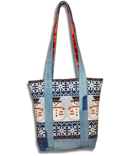 Little Snowman Tote