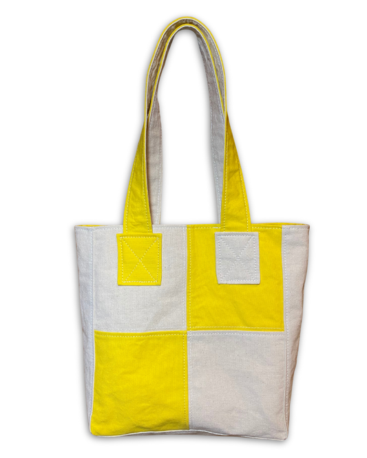 Yellow Canvas Tote