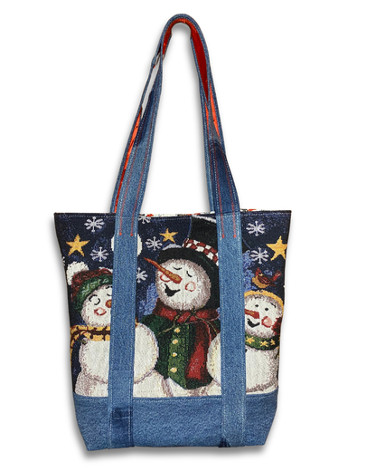 Snowman Tote
