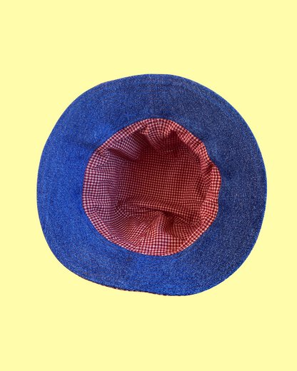 Red Patchy Bucket Hat