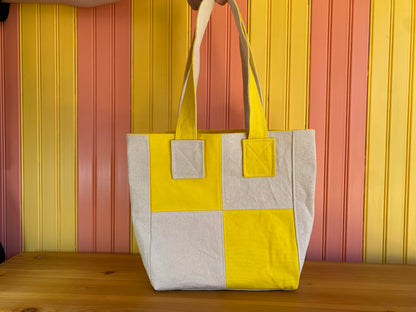 Checkered Tote